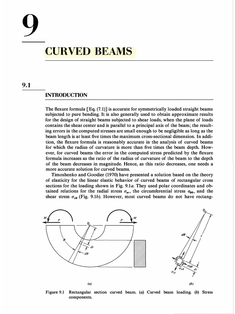 Curved Beams PDF