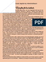 El Profeta Fiel Ha Hablado. La Navidad Según El Pentateuco