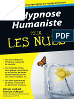 Lhypnose Humaniste Pour Les Nuls - Olivier Lockert