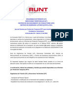 Comunicado 016 de 2023 Sobre La Licencia Con