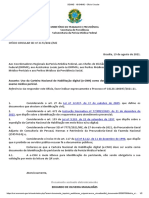 Ofício Circular n° 3.173 - 2021 (Uso da CNH Digital como documento de identificação)