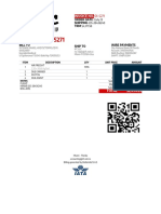 INVOICE #01-5271: Order Date Shipping TRM