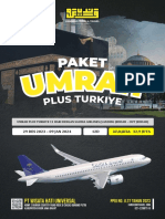 Itinerary Umrah Plus Turkiye - Saudi Airlines - 12D - JED JED