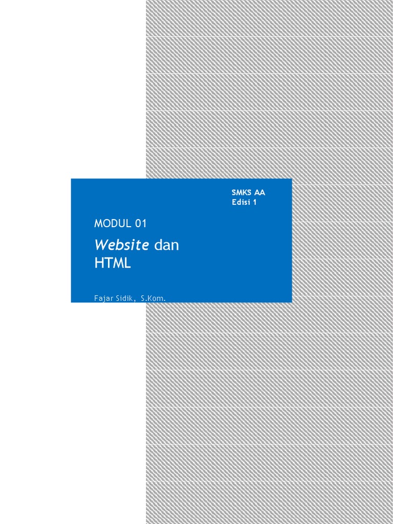Modul HTML | PDF