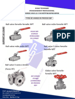 Differents Types de Vannes