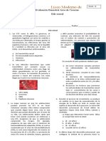 Evaluación Área Ciencias Decimo 