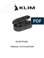 KLIM Pods Manual - FR