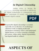 LESSON 8.1 Responsible Digital Citizenship