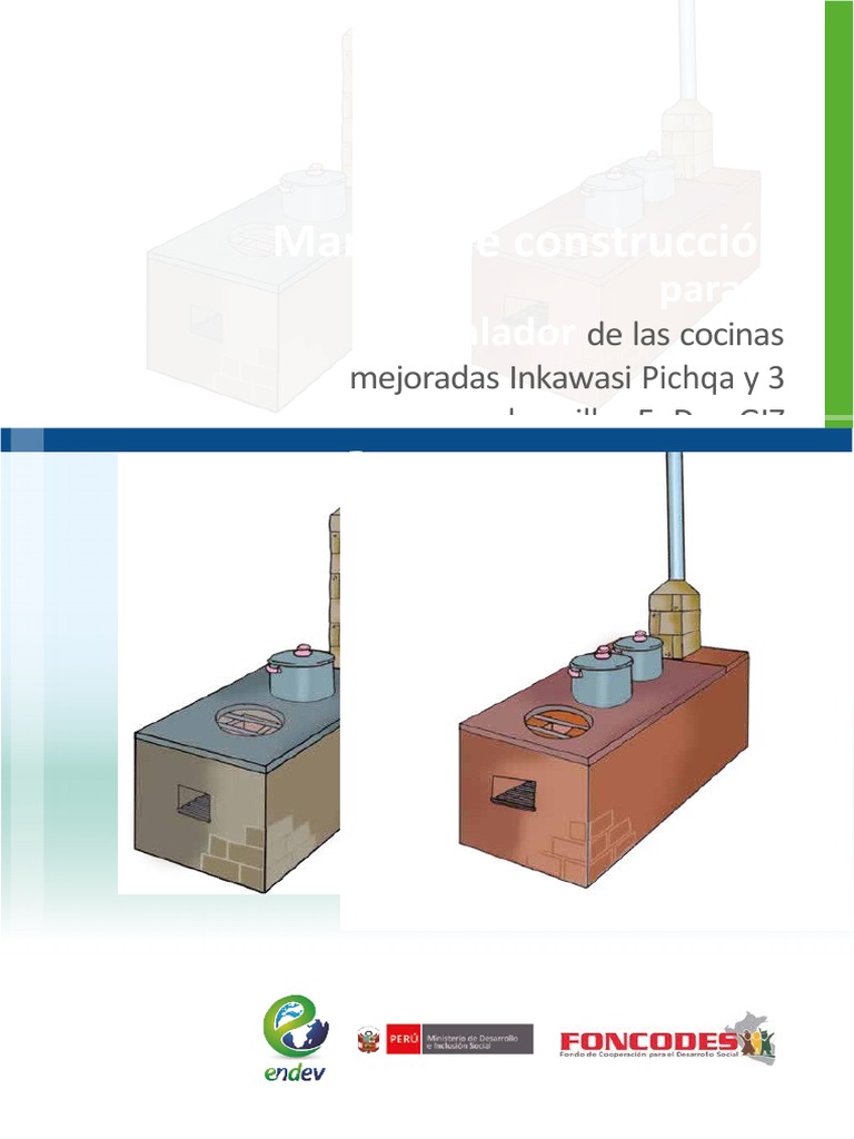 04 Manual Construccion Cocinas Pichqa 3 Hornillas | PDF | Hogar ...