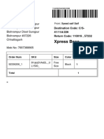 Sub Order Labels