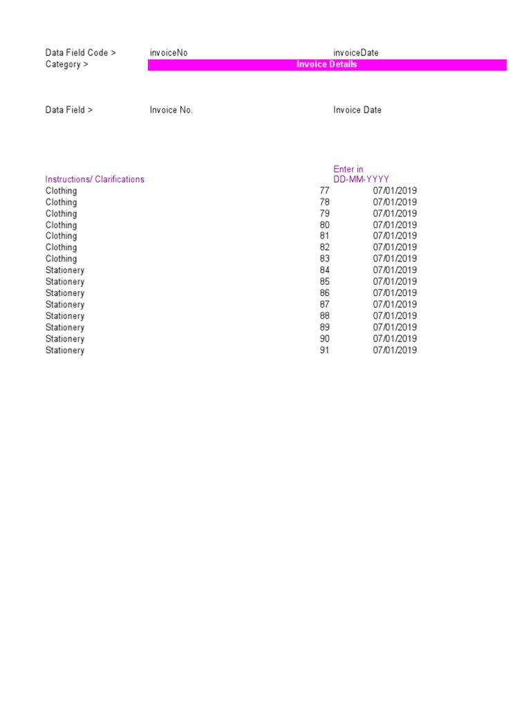 Invoice and Parcel Details Overview | PDF | Trade | International Trade