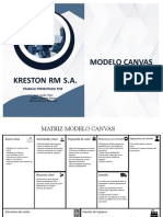 Plantilla Matriz Modelo CANVAS