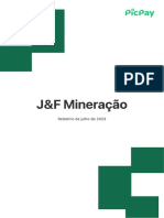 J&F Mineração: Relatório de Julho de 2023