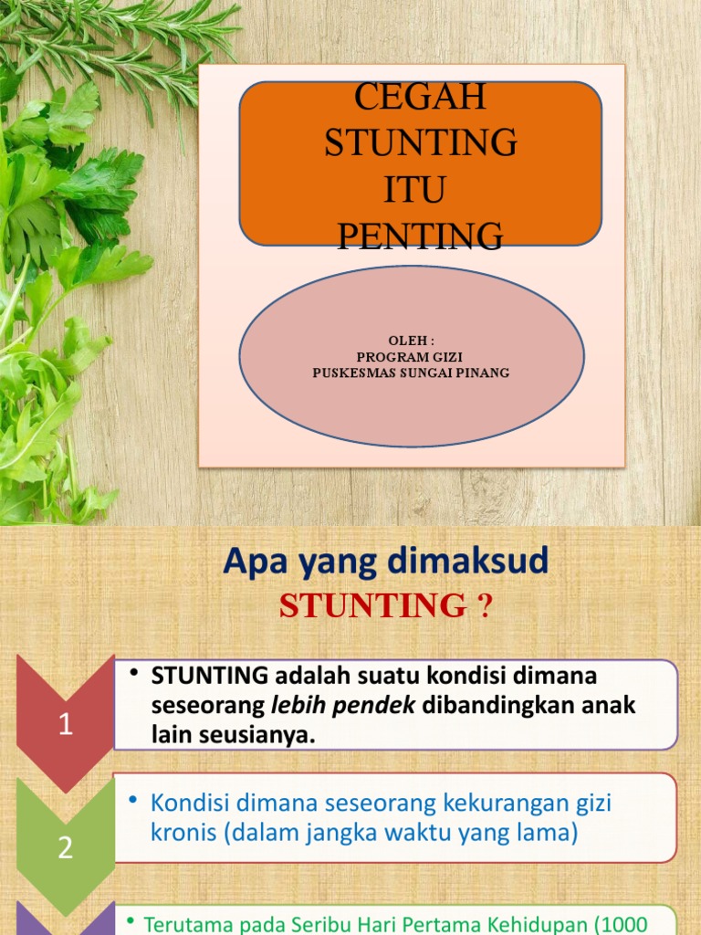 Penyuluhan Stunting | PDF