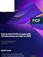 End-to-End CICD at Scale With Infrastructure-As-Code On AWS