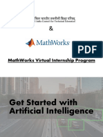 AICTE and MathWorks Virtual Internship Program 2023- Student Guide