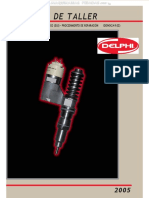 Manual Inyector Bomba Electronico Eui Delphi Reparacion Desmontaje Inspeccion Componentes Montaje Prueba Datos