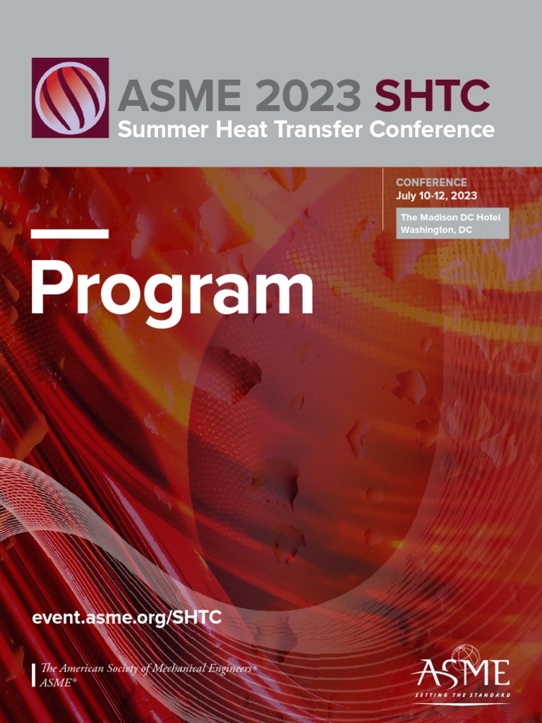 EventsmedialibraryresourcesshtcSHTC 2023 Final Program PDF | PDF | Heat ...