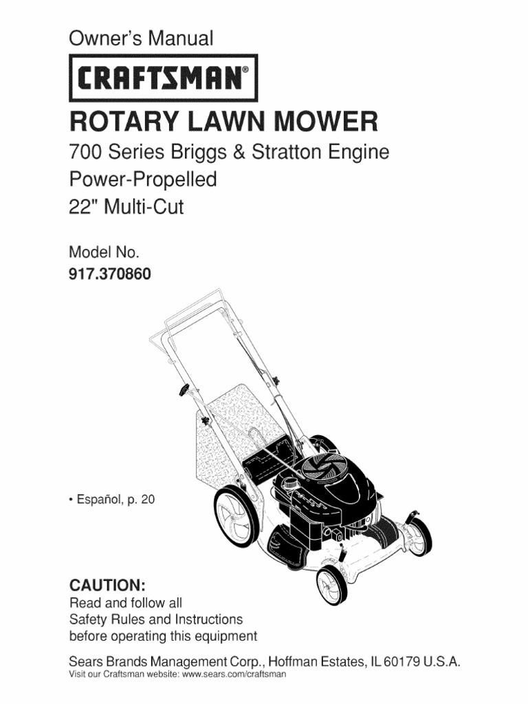 CRAFTSMAN 140CC LAWN MOWER MANUAL PDF FREE DOWNLOAD visual data 8