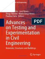 Advances On Testing and Experimentation in Civil Engineering Materials
