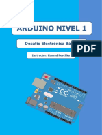 Arduino Nivel 1: Desafío Electrónica Básica