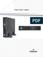 Liebert Gxt4 UPS 230 V, 700 VA - 3000 VA: User Manual