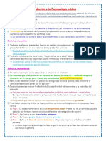 1.introducción A La Farmacología Médica