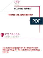 Finance and Administration: Strategic Planning Retreat