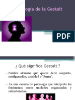 Psicología de La Gestalt