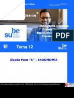 Sesión de Clase 12 - Diseño para X - Ergonómía
