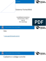 Aula 20 - Sistema FortesWeb