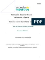 Ciencias Sociales 5to. Grado - Secuencia Las Provincias Del Río de La Plata Se Unen y Se Desunen (1820-1860)