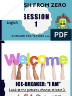 Home English - Inglés Básico 1 - Sesión 1