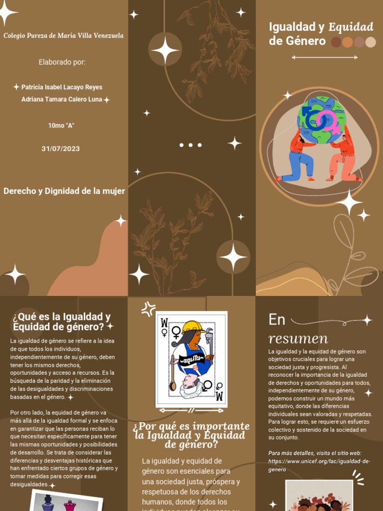 Igualdad y Equidad de Género: Claves Esenciales | PDF