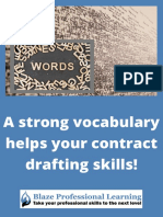 CL-A Strong Vocabulary Helps Your Contract Drafting Skills