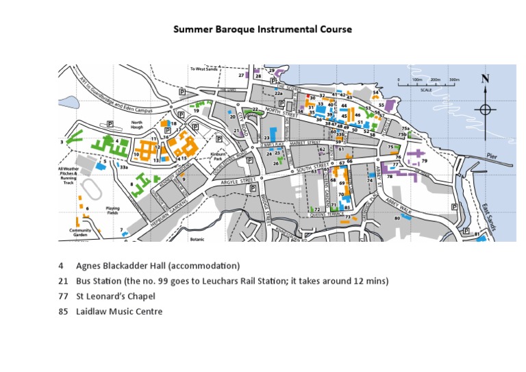 ST Andrew's Map | PDF
