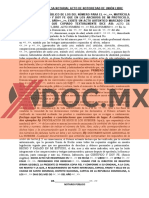 Xdoc - MX Modelo Compulsa Notarial Acto de Notoriedad de