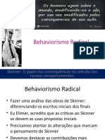 Behaviorismo Radical Parte 1