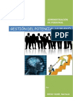 Gestión del potencial humano