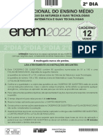 Caderno 12 VERDE Segundo Dia ENEM 2022