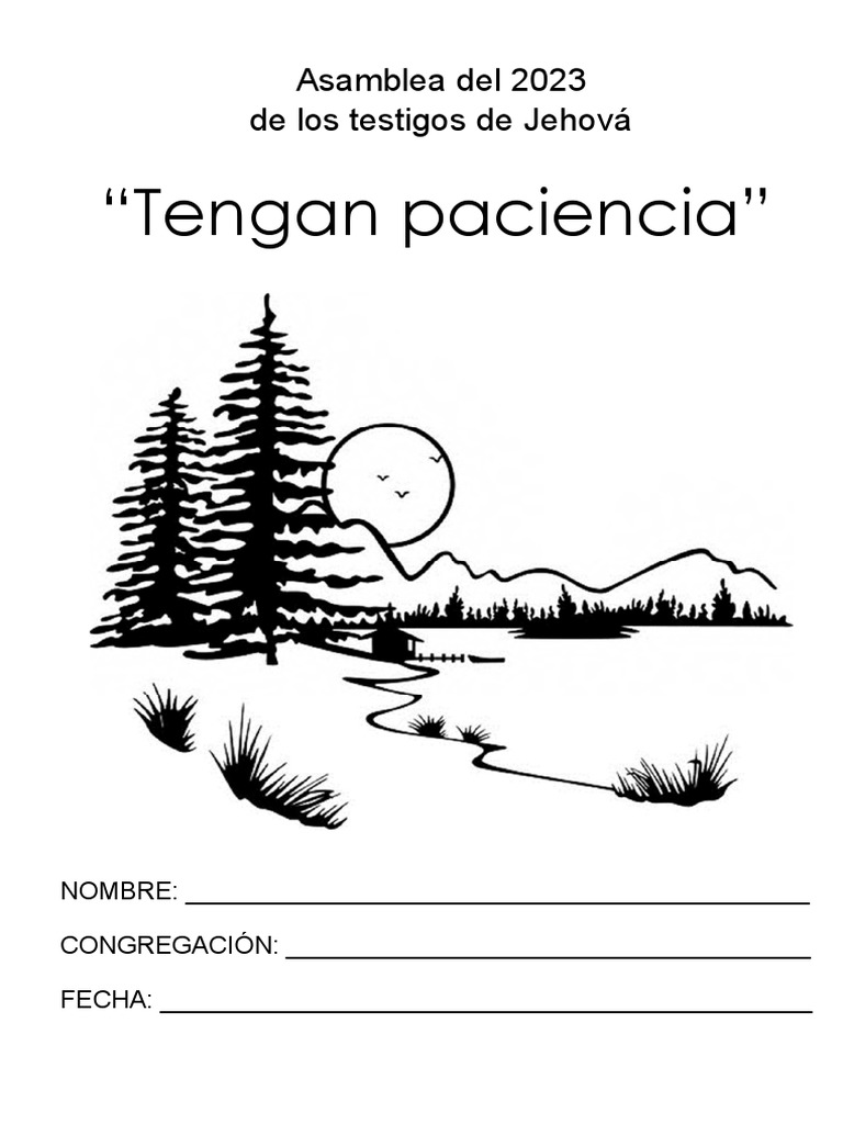 Exercise Patience Spanish AdultMin PDF