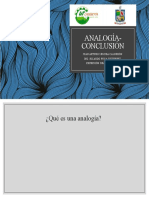 Analogía - Conclusión