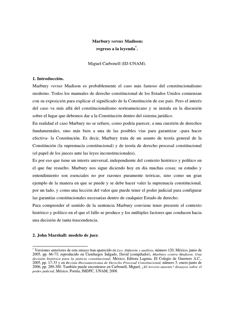 Marbury versus madison p ginas 1 8 pdf