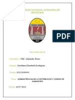 E3EstefaniaRodriguezUNAHEnsayoADMINISTRACION DE LA DISTRIBUCION Y CADENA DE SUMINISTRO