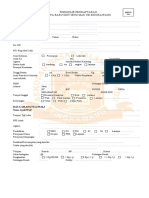 Formulir Siswa Baru Manual - Cetak 2021