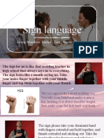 GB KL Sign Language