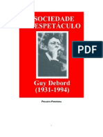 Guy Debord - A Sociedade Do Espet Culo