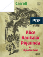 Lewis Carroll Alice Harikalar Diyarında Ve Aynadan İçeri İthaki Yayınları