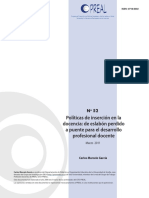 PREALDOC52 Políticas Inserción en La Doc 2011