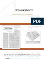 Membrana Plasmática e Transporte Pela Membrana